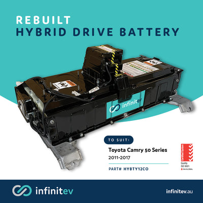 Our most popular hybrid battery: Toyota Camry 50 series (2012-2017)