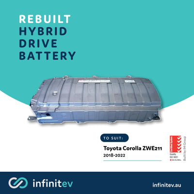 New battery: Toyota Corolla ZWE211 (2018-2022)