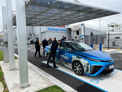 Infinitev visits Toyota Hydrogen Centre