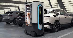 Spotted: Robotic mobile EV charging platform