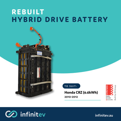 Infinitev New Replacement Hybrid Battery to suit Honda Insight Hybrid CR-Z (2010-2012)