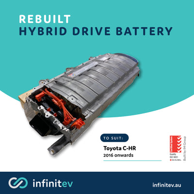 Infinitev New Replacement Hybrid Battery to suit Toyota C-HR Hybrid (2016-on)