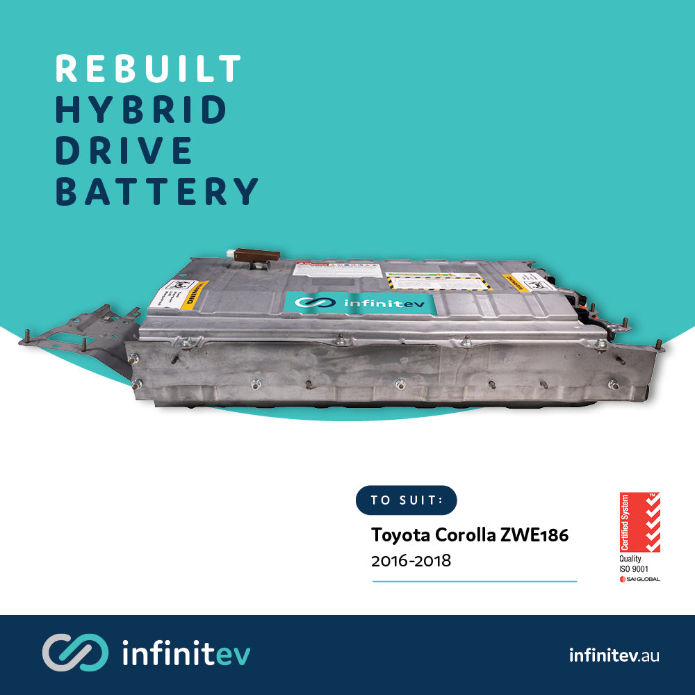 Infinitev New Replacement Hybrid Battery to suit Toyota Corolla ZWE186 (2016-2018)