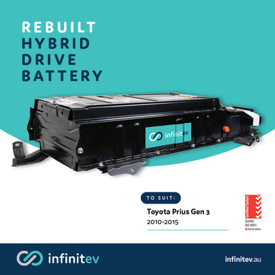 Infinitev New Replacement Hybrid Battery to suit Toyota Prius Gen 3 (ZVW30, 2009-2016)