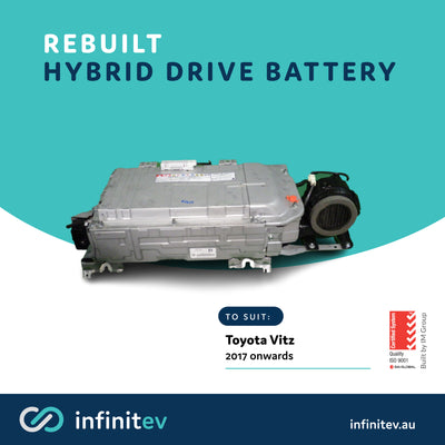 Infinitev New Replacement Hybrid Battery to suit Toyota Vitz Hybrid (2017-on)